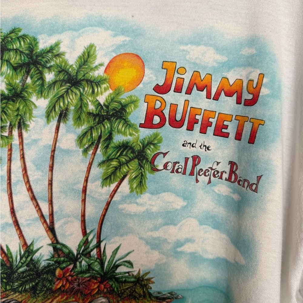 Jimmy Buffett Coral Reefer Band Graphic‎ Tee - Picture 2 of 4